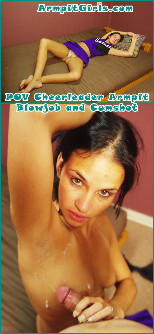 Cindy Love Sleeping Cheerleader Armpit Worship